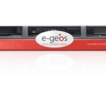 An e-geos branded bezel design